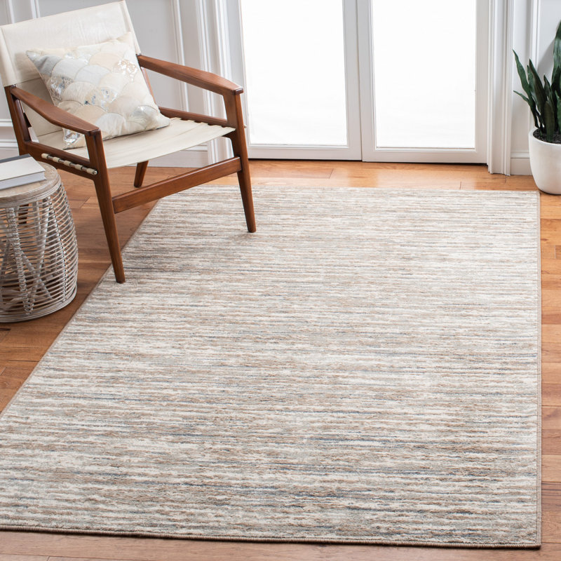 Sand & Stable Abstract Brown Area Rug & Reviews Wayfair